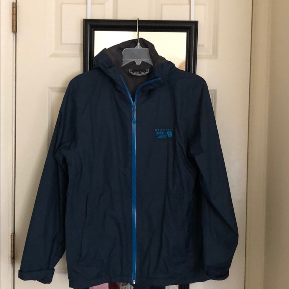 Navy Mountain Hardware Men’s S Rain Jacket